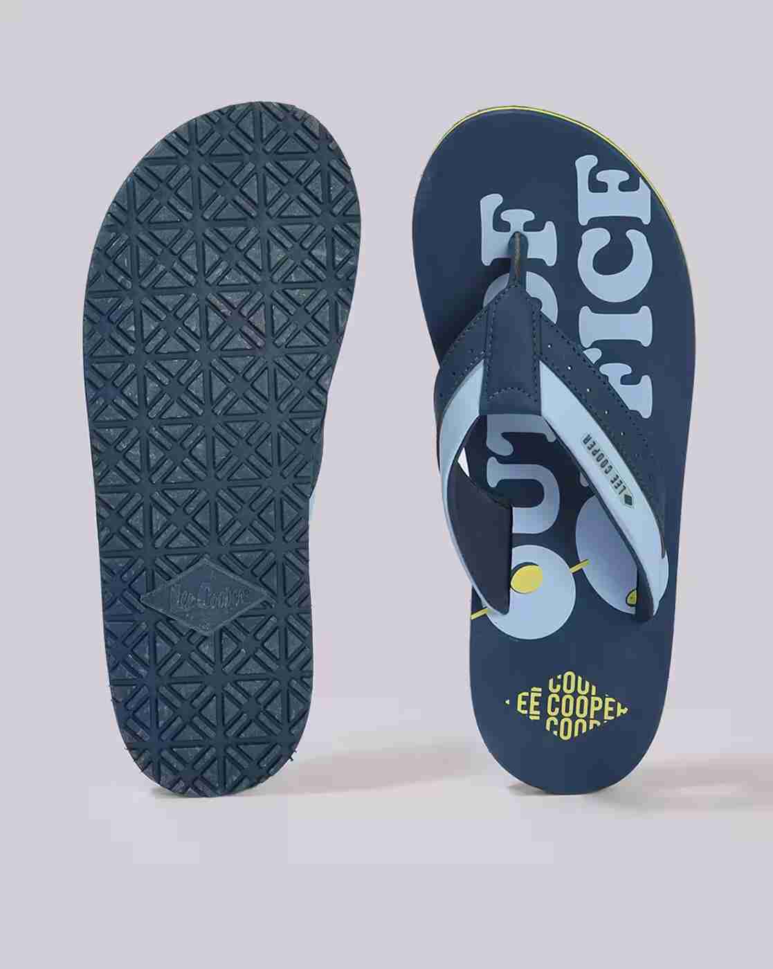 Lee Cooper | Men Printed Thong-Strap Flip-Flops|2