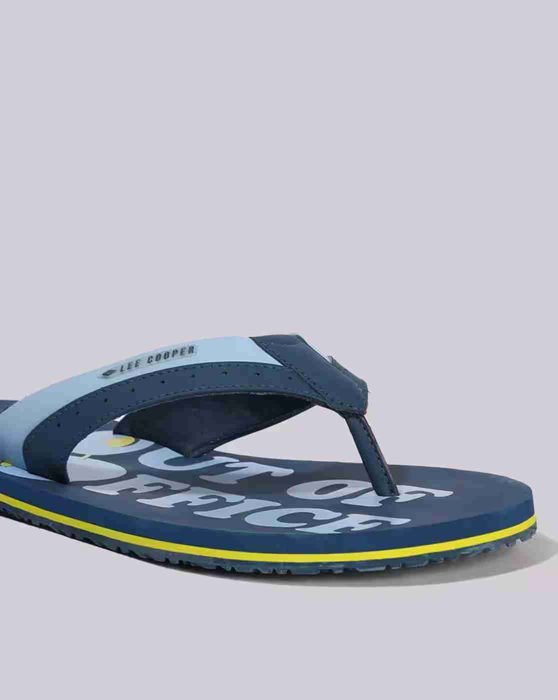 Lee Cooper | Men Printed Thong-Strap Flip-Flops|4