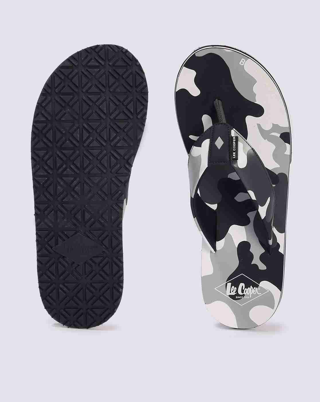 Lee Cooper | Men Camouflage Print Thong-Strap Sandals|2