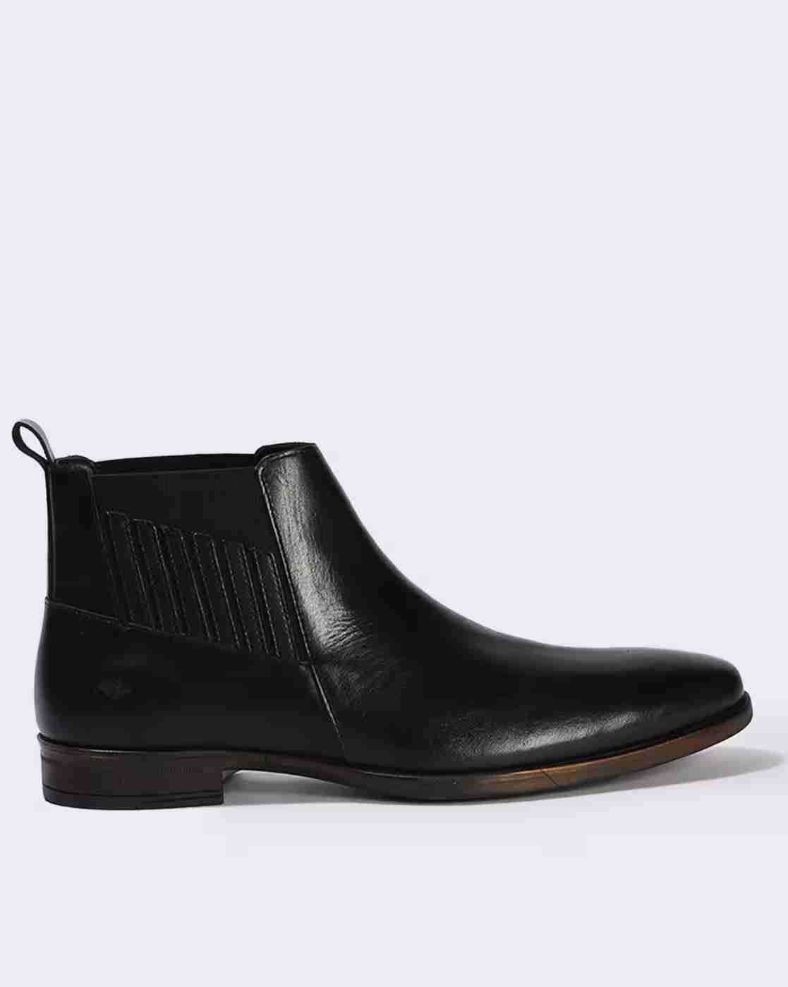 Men Leather Chelsea Boots