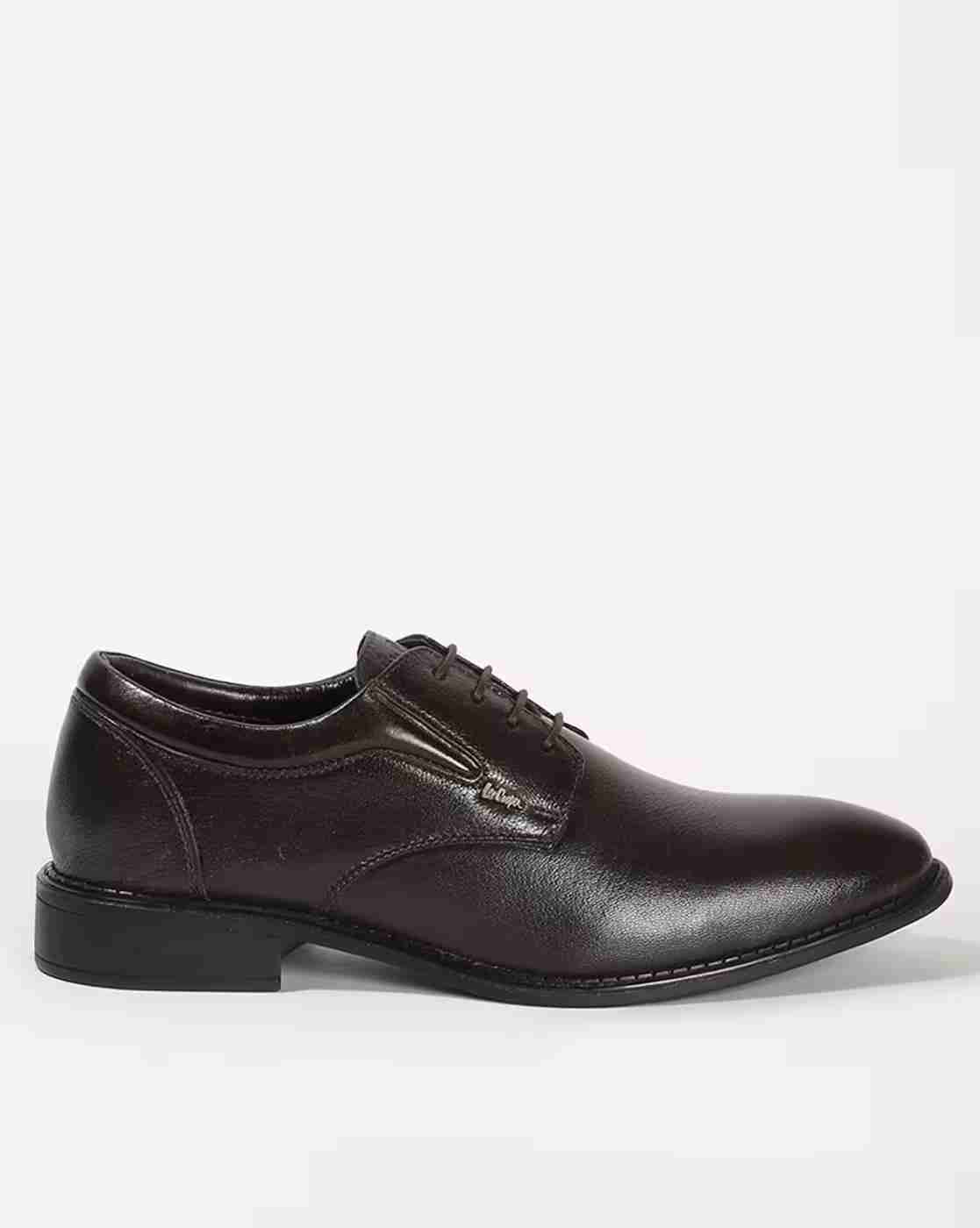 Men Leather Derby Shoes