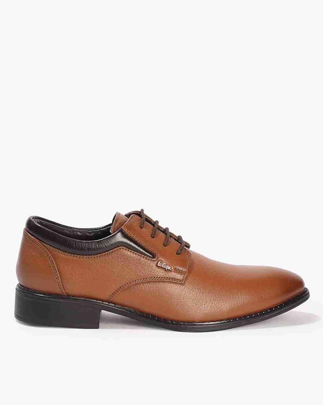 Men Leather Derby Shoes