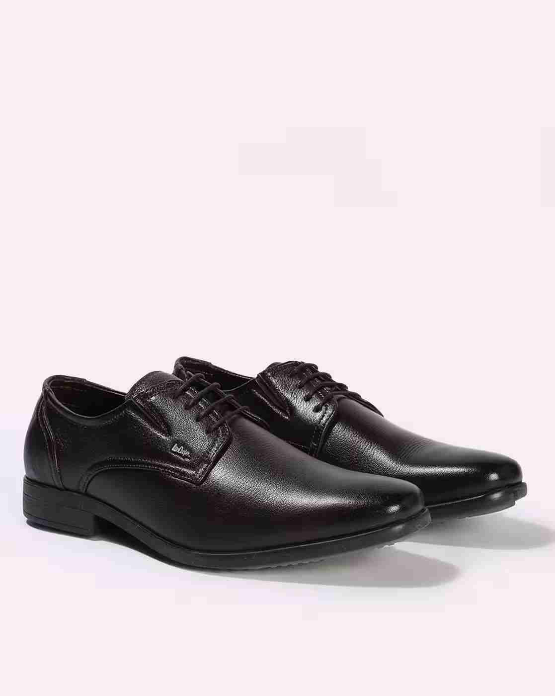 Lee Cooper | Men Leather Lace-Up Casual Shoes|1