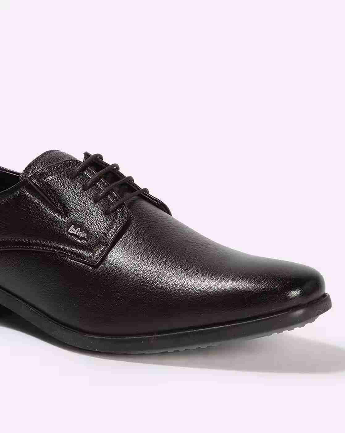 Lee Cooper | Men Leather Lace-Up Casual Shoes|4