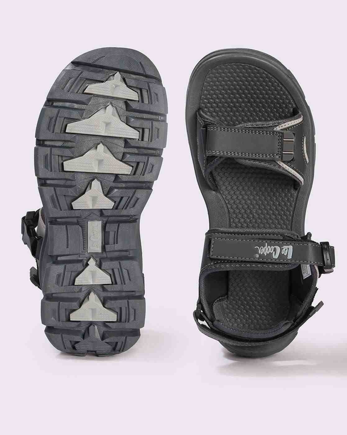 Lee Cooper | Men Open-Toe Sandals with Velcro Fastening|2