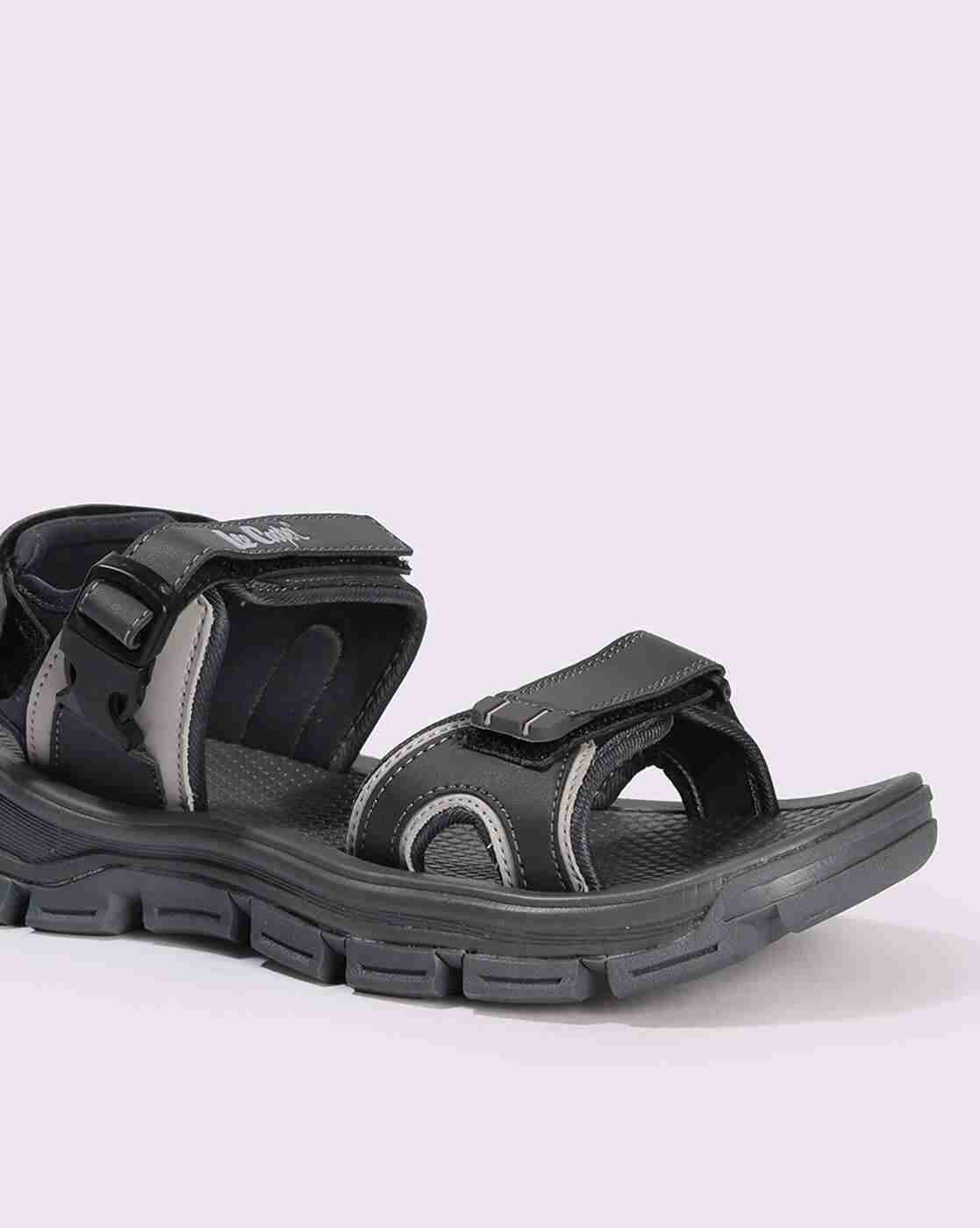 Lee Cooper | Men Open-Toe Sandals with Velcro Fastening|4