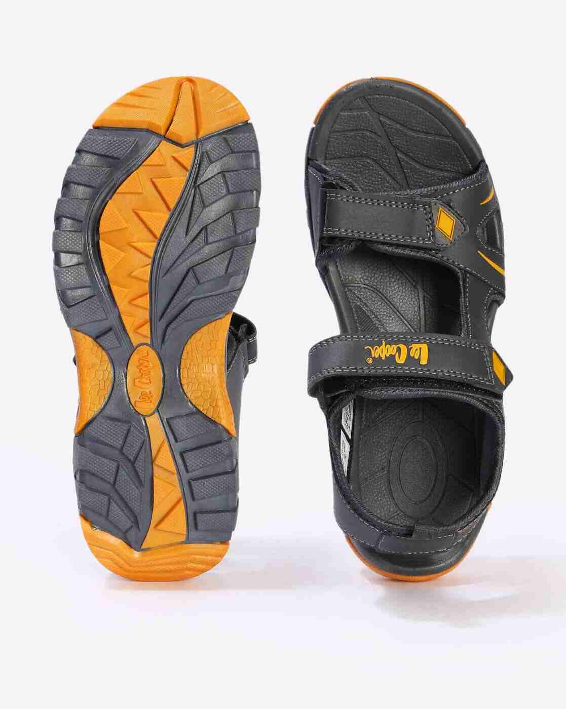 Lee Cooper | Men Floater Sandals with Velcro Closure|2