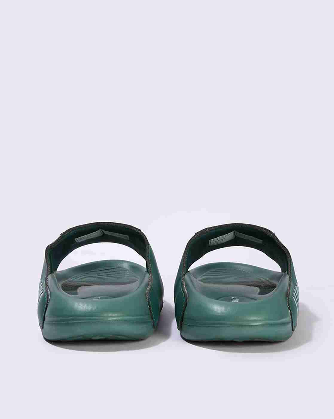 Lee Cooper | Men Logo Print Open-Toe Slides|3