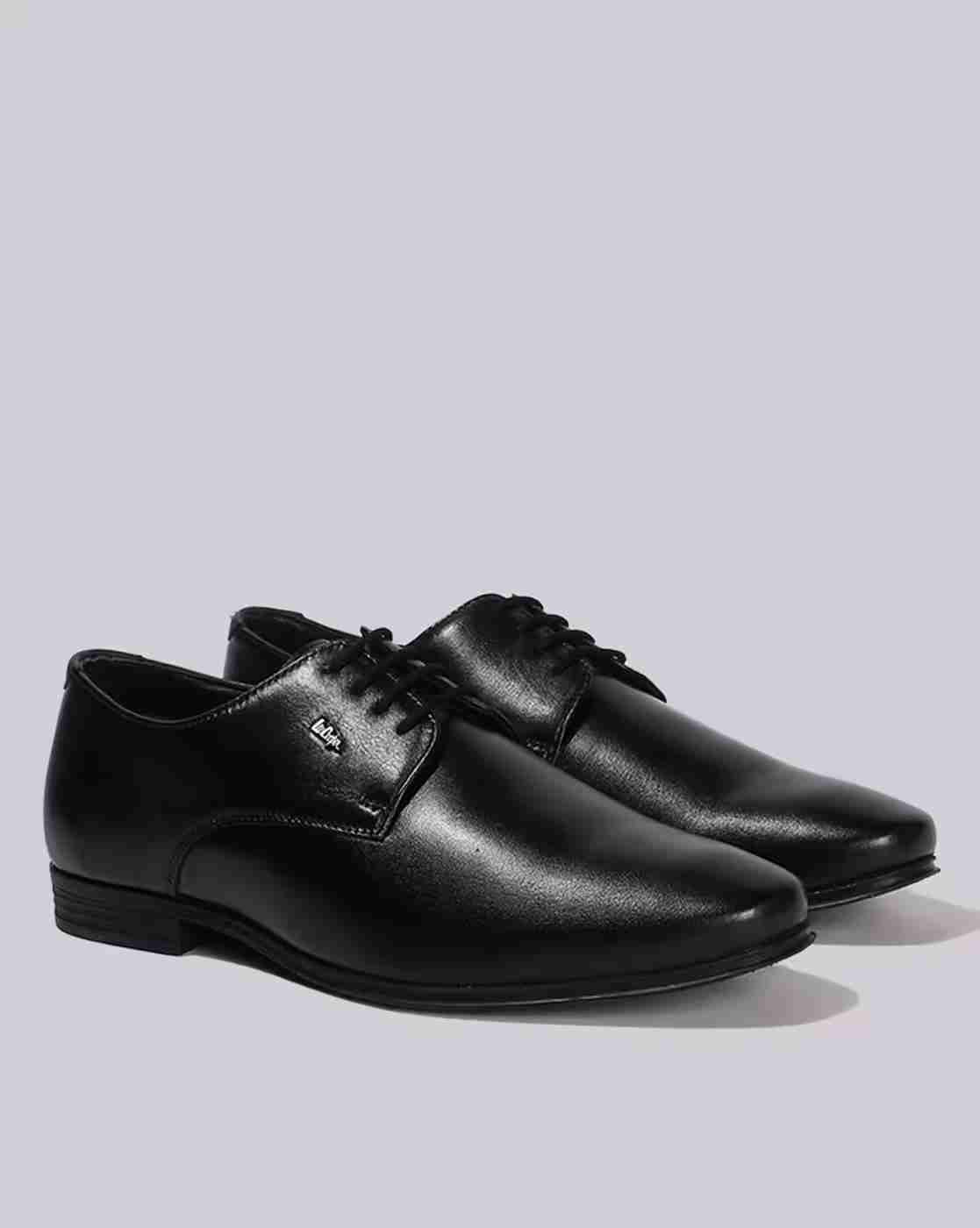 Lee Cooper | Men Leather Lace-Up Derby Shoes|1