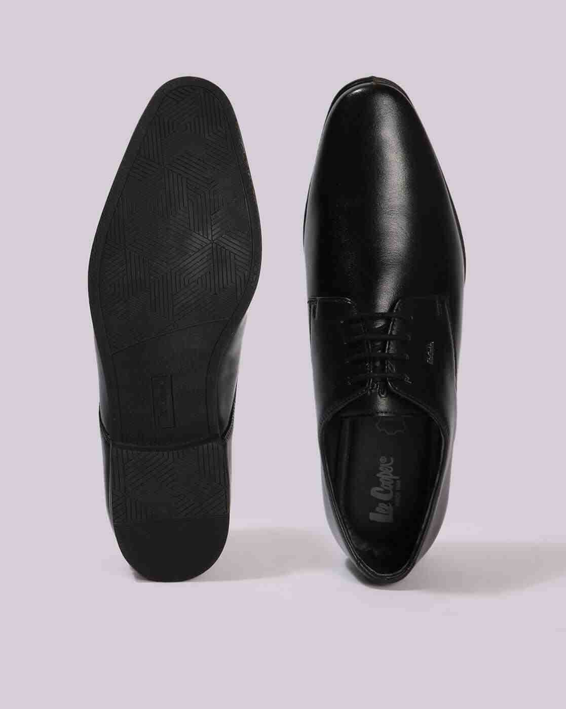 Lee Cooper | Men Leather Lace-Up Derby Shoes|2
