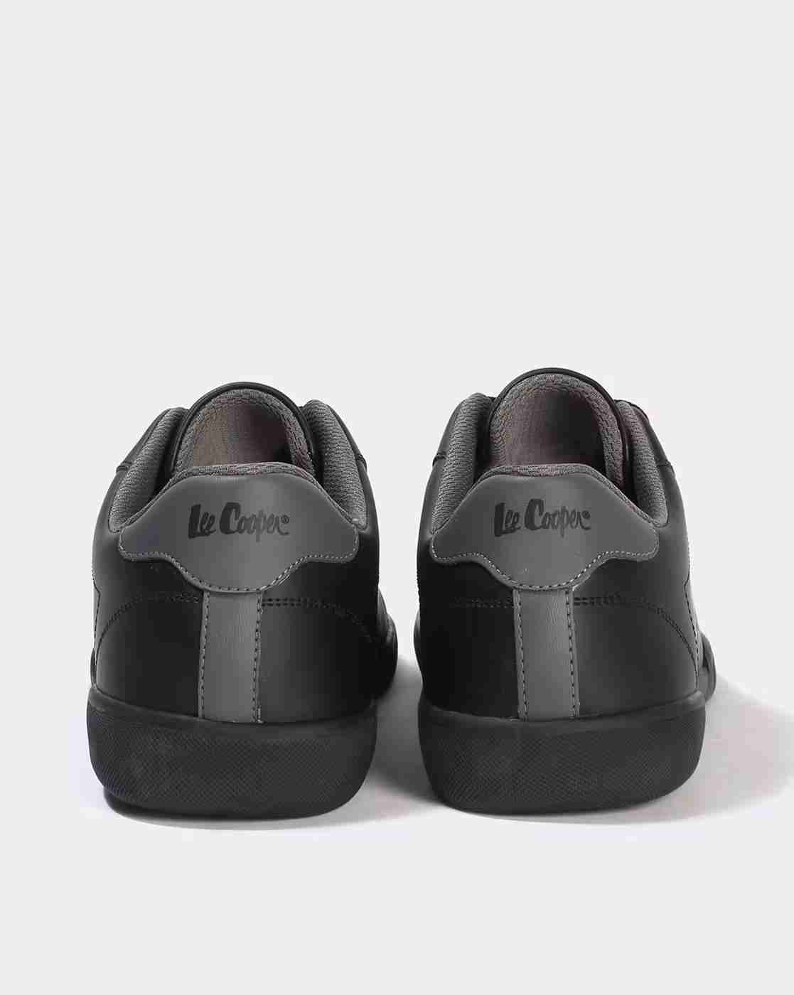 Lee Cooper | Men Brand Print Lace-Up Sneakers|3