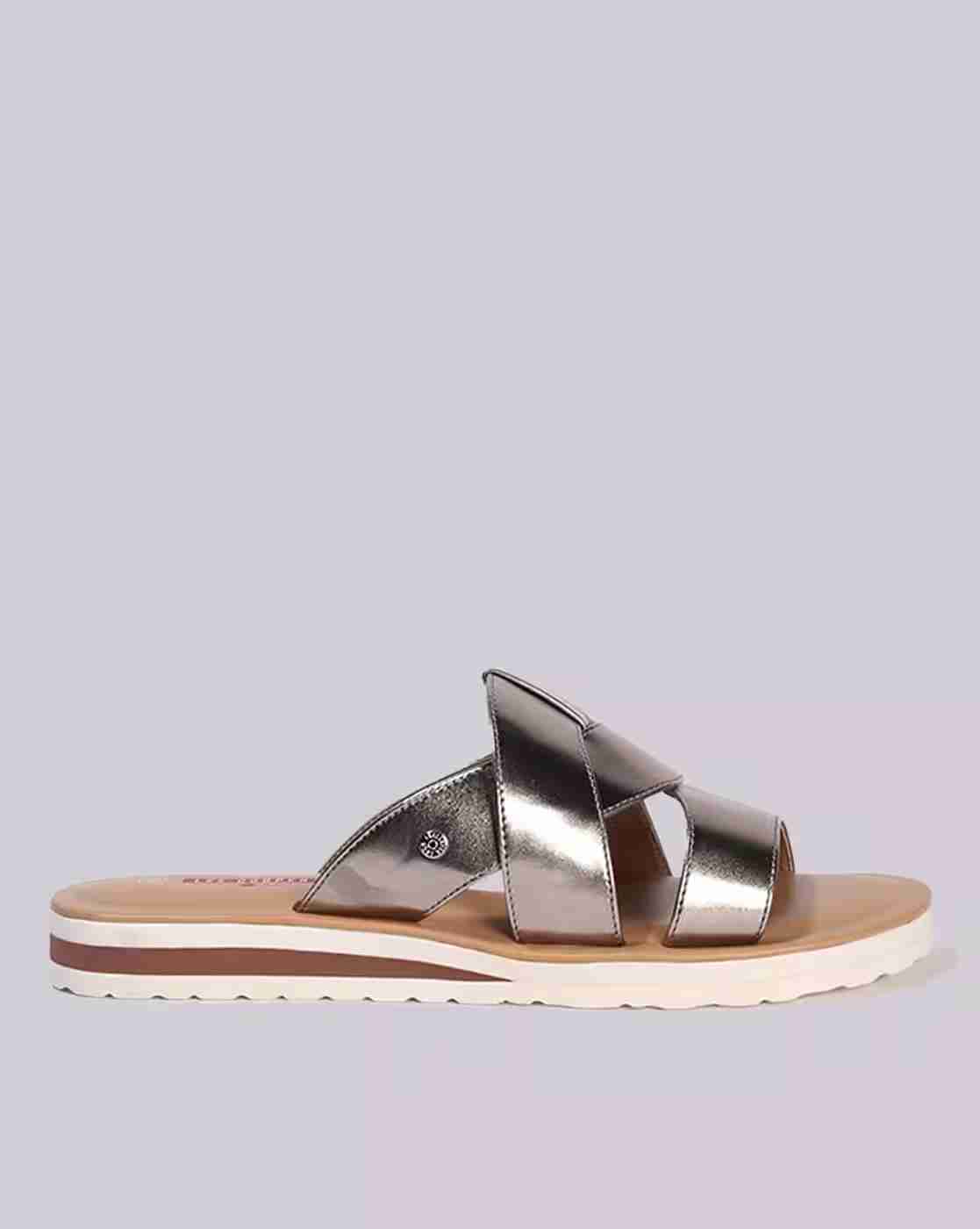 Lee Cooper | Women Criss-Cross Strap Flat Sandals|1
