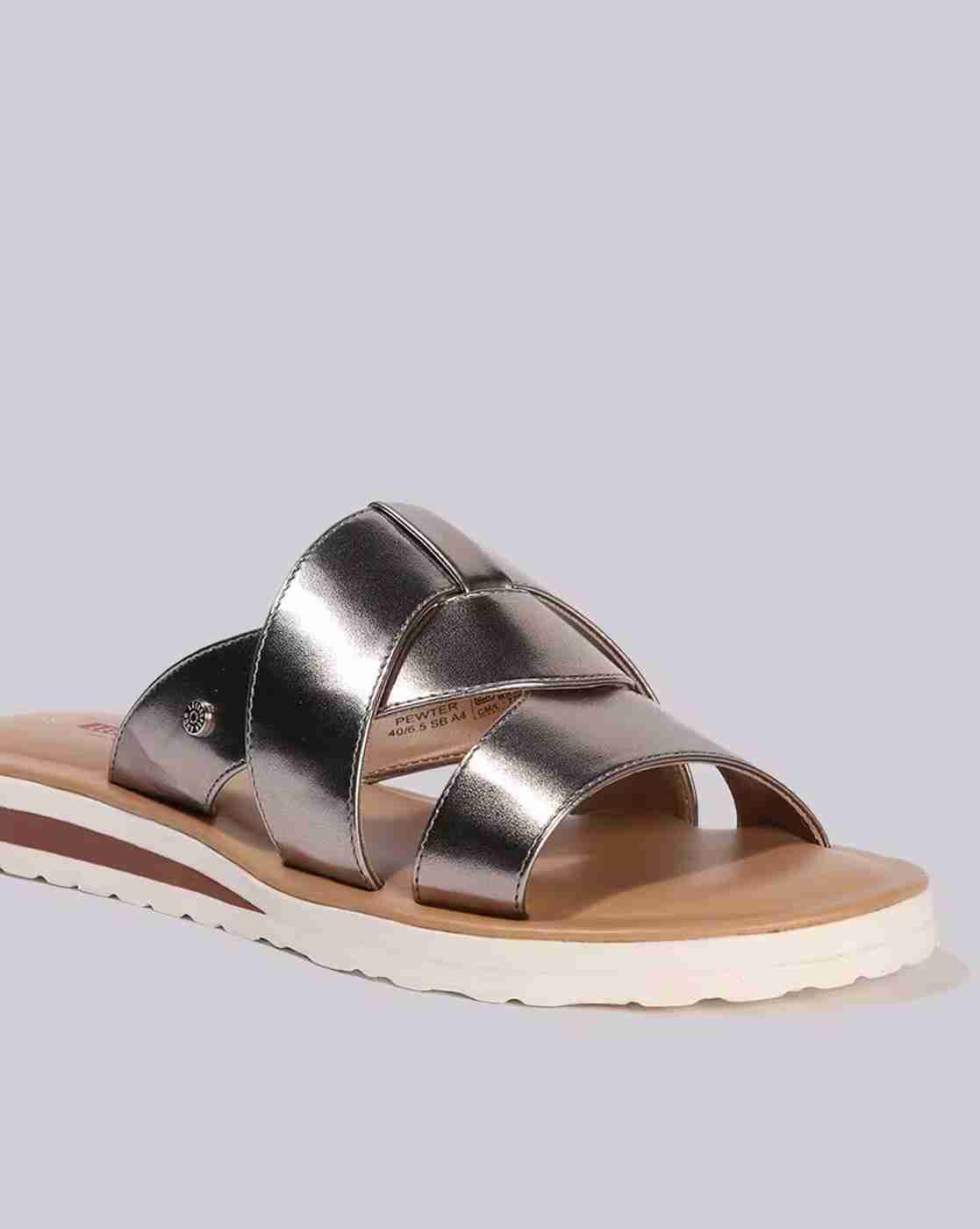 Lee Cooper | Women Criss-Cross Strap Flat Sandals|4