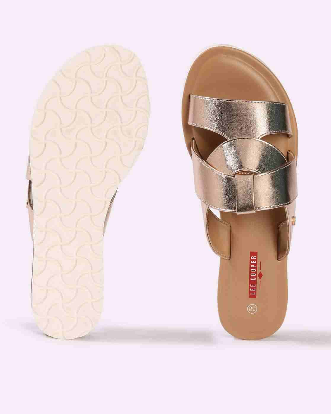 Lee Cooper | Women Criss-Cross Strappy Flat-Sandals|1