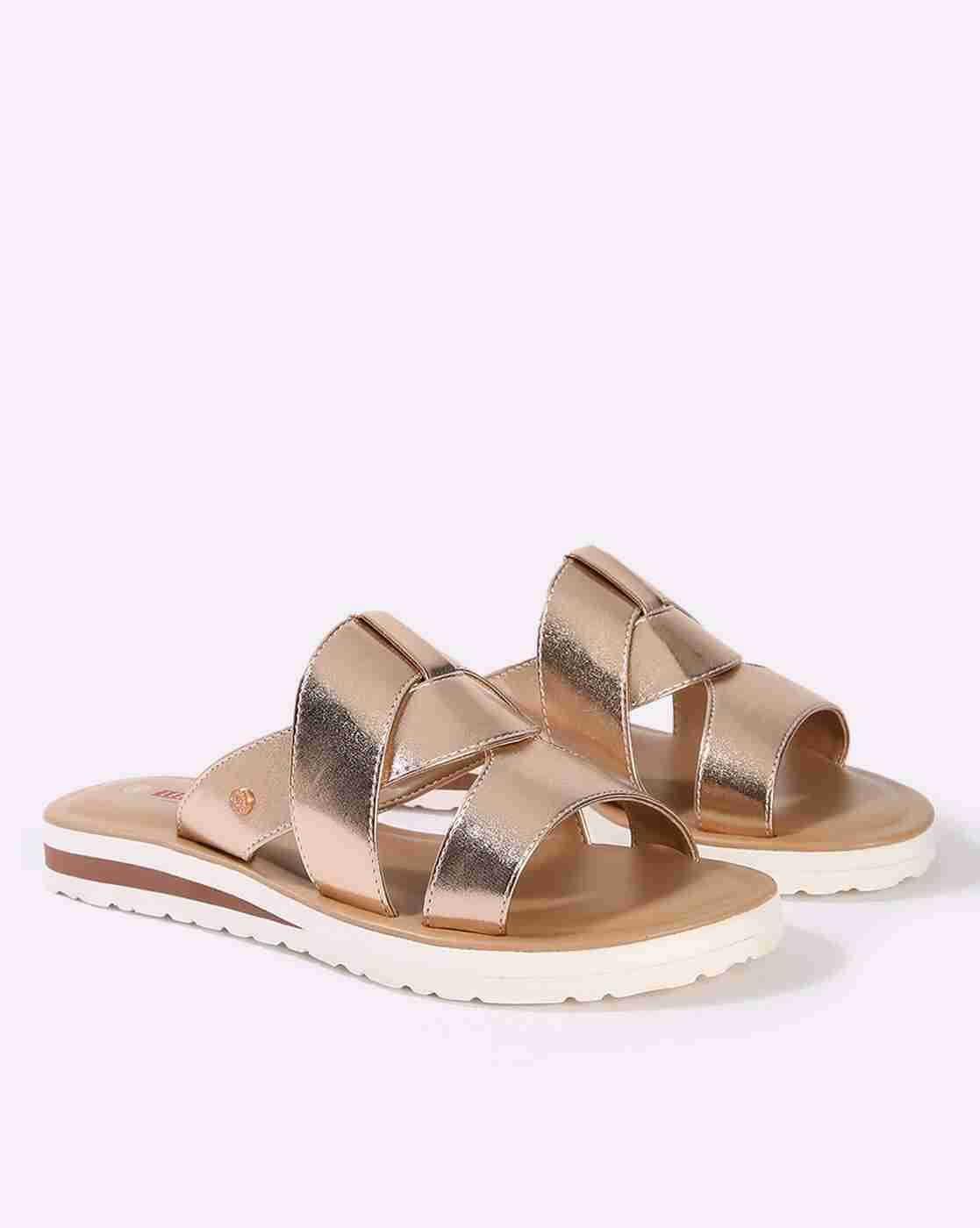 Lee Cooper | Women Criss-Cross Strappy Flat-Sandals|2