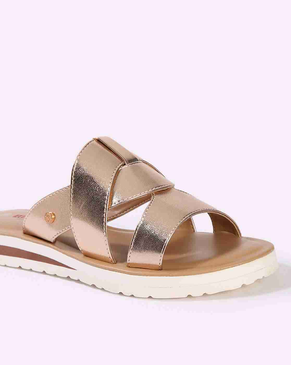 Lee Cooper | Women Criss-Cross Strappy Flat-Sandals|4