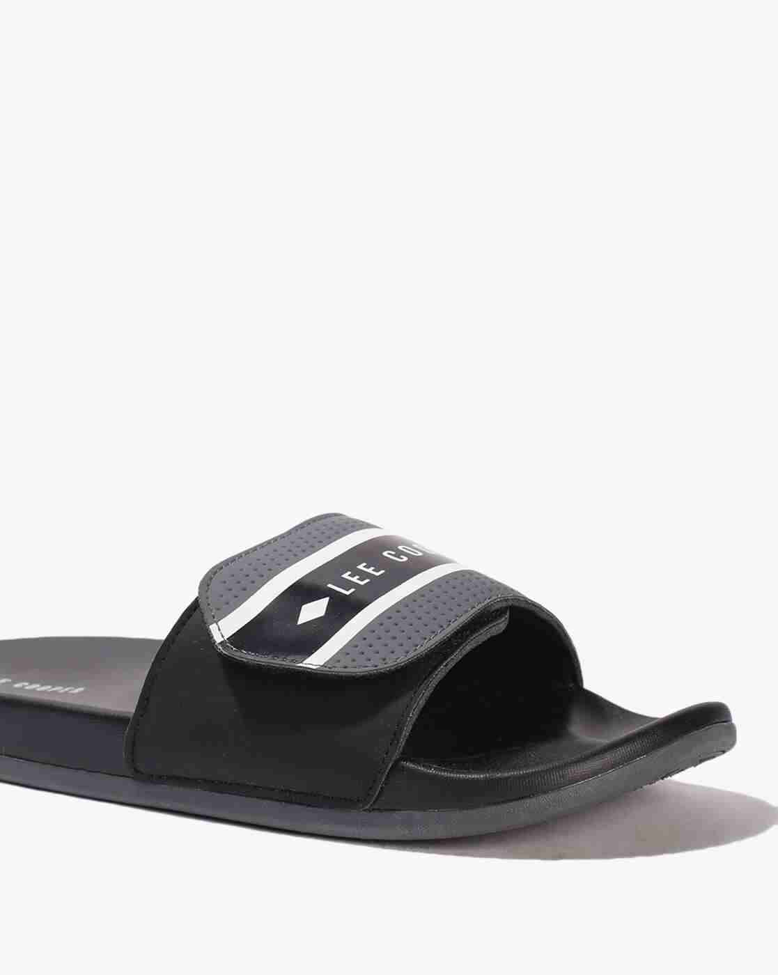 Lee Cooper | Men Logo Print Slip-On Slides|4
