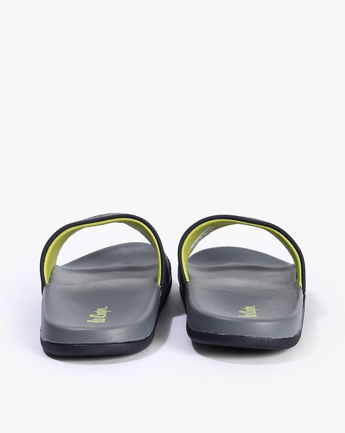 Lee Cooper | Men Brand Print Open-Toe Slides|4