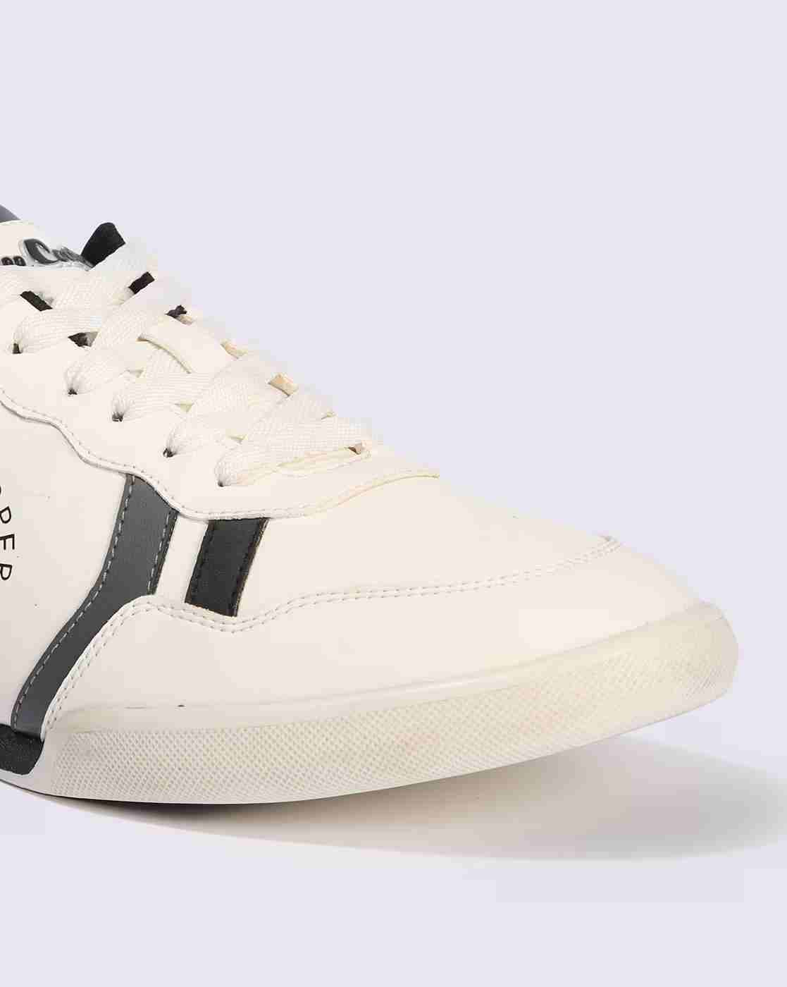 Lee Cooper | Men Brand Print Lace-Up Sneakers|4