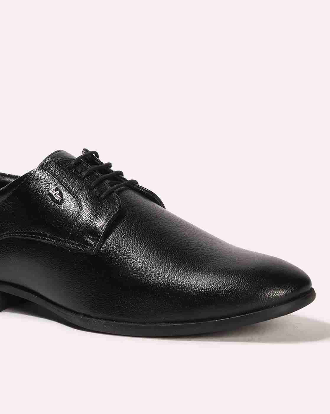 Lee Cooper | Men Leather Wingtip Oxfords|4