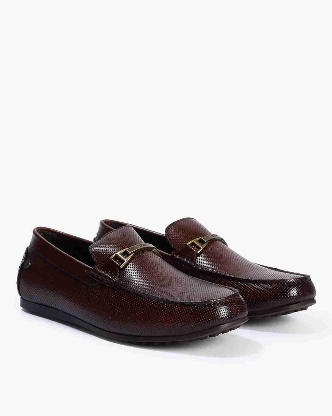 Lee Cooper | Men Slip-On Shoes with Metal Accent|1