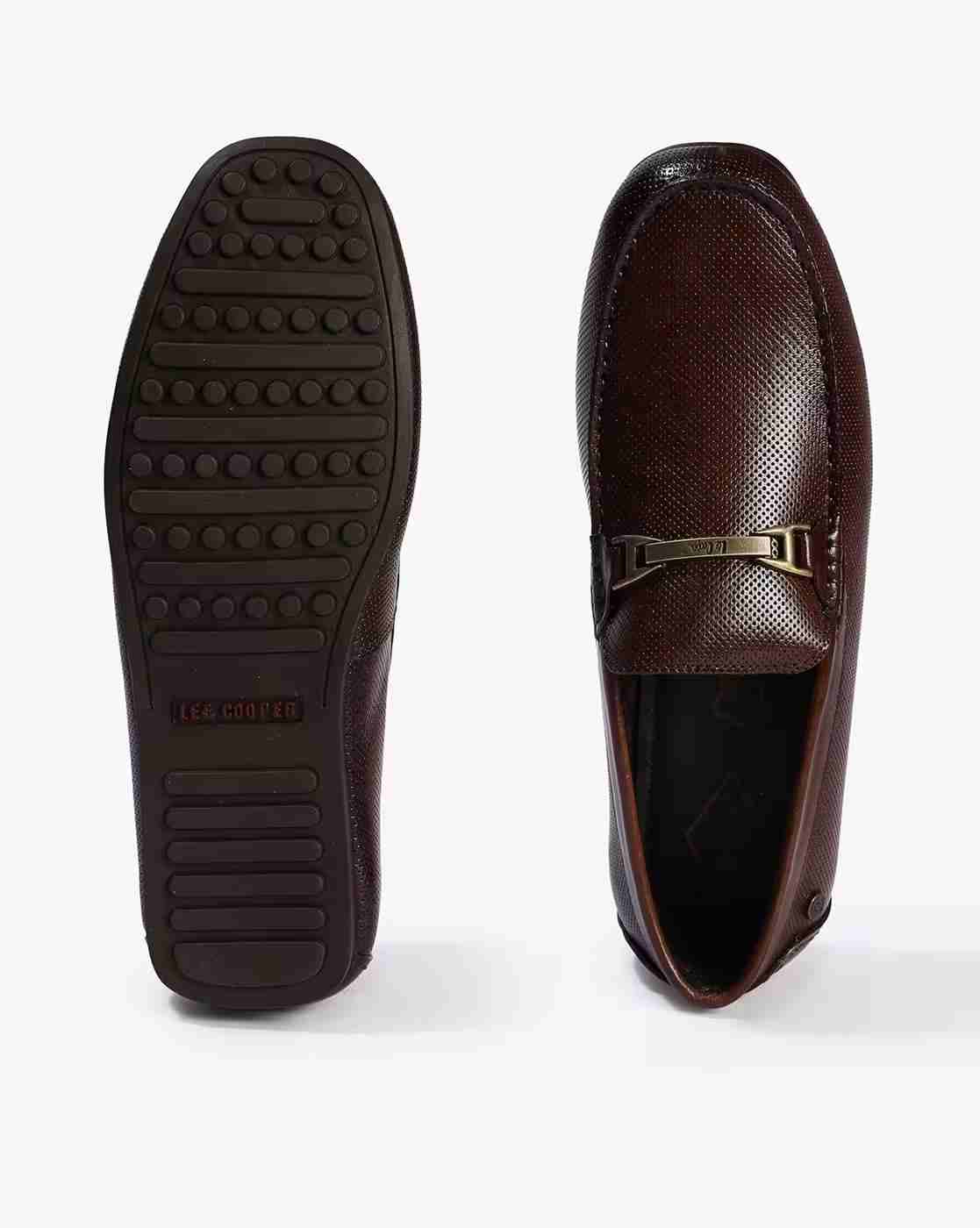 Lee Cooper | Men Slip-On Shoes with Metal Accent|2
