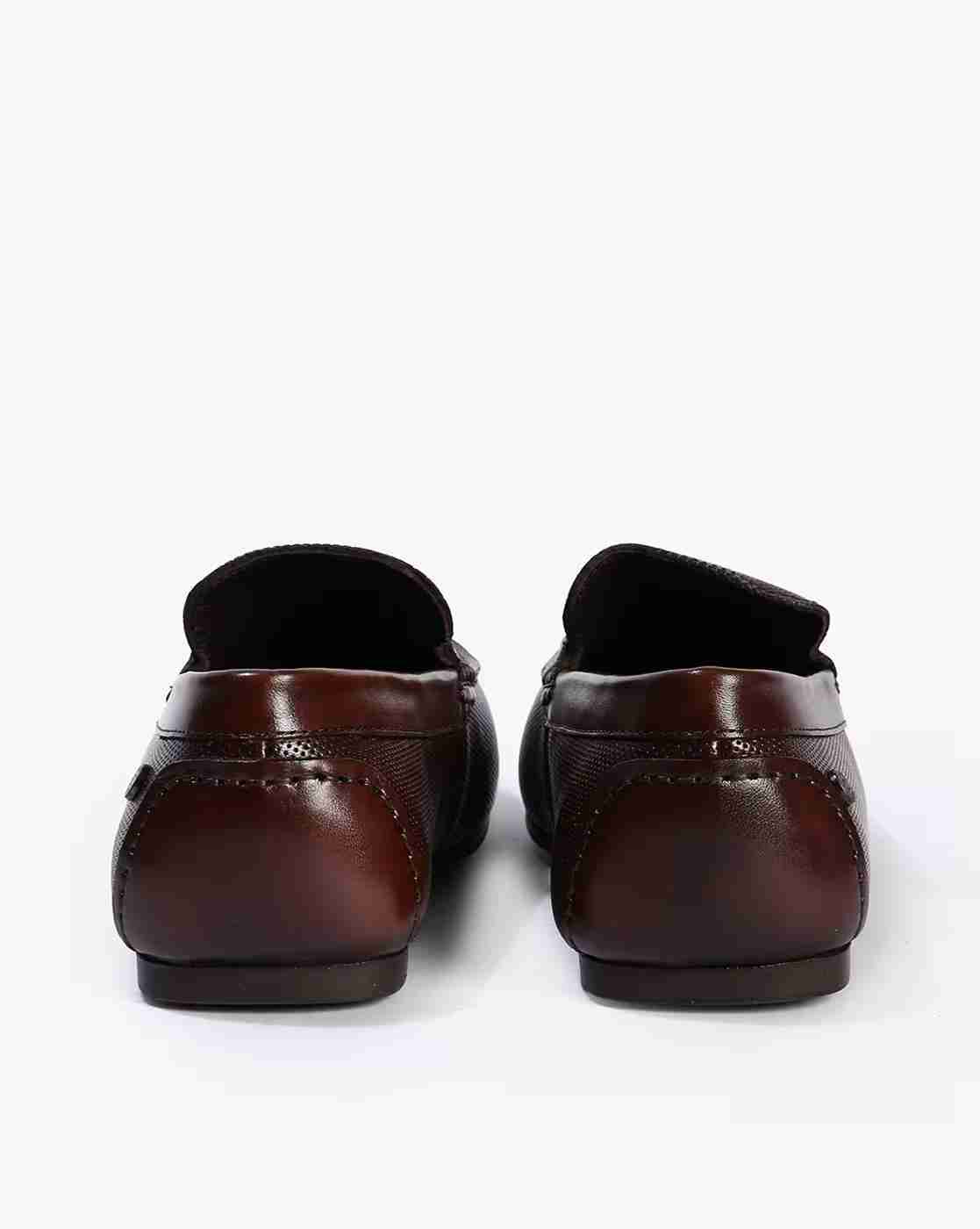 Lee Cooper | Men Slip-On Shoes with Metal Accent|3