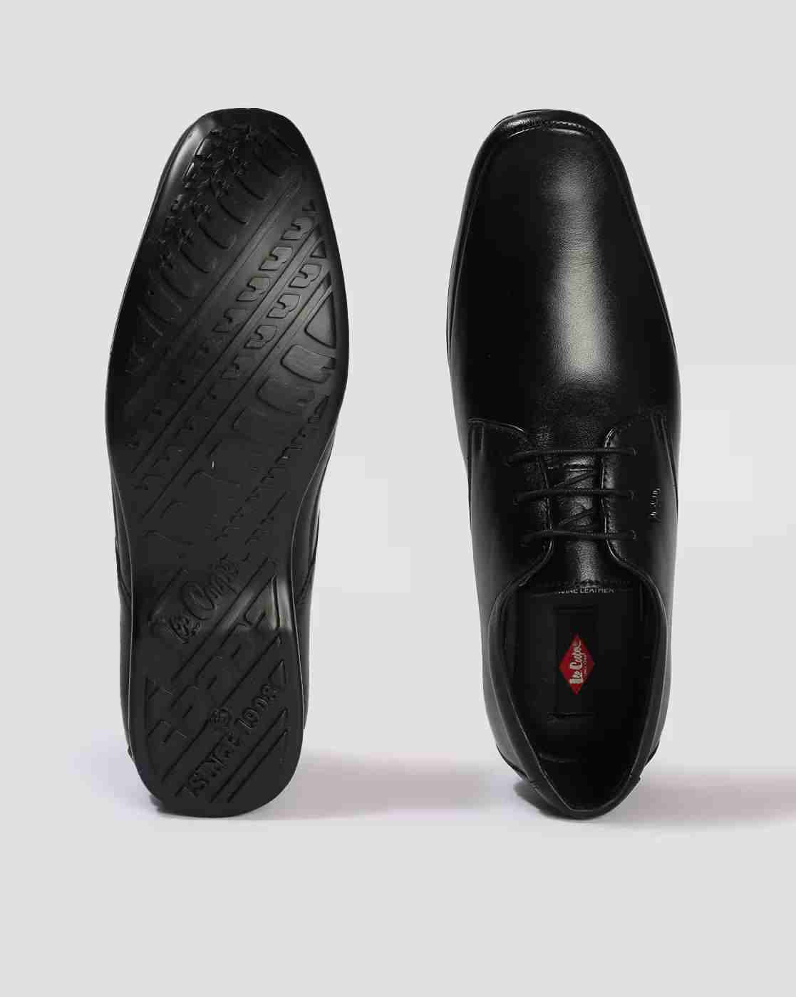 Lee Cooper | Men Leather Lace-Up Derby Formal Shoes|2