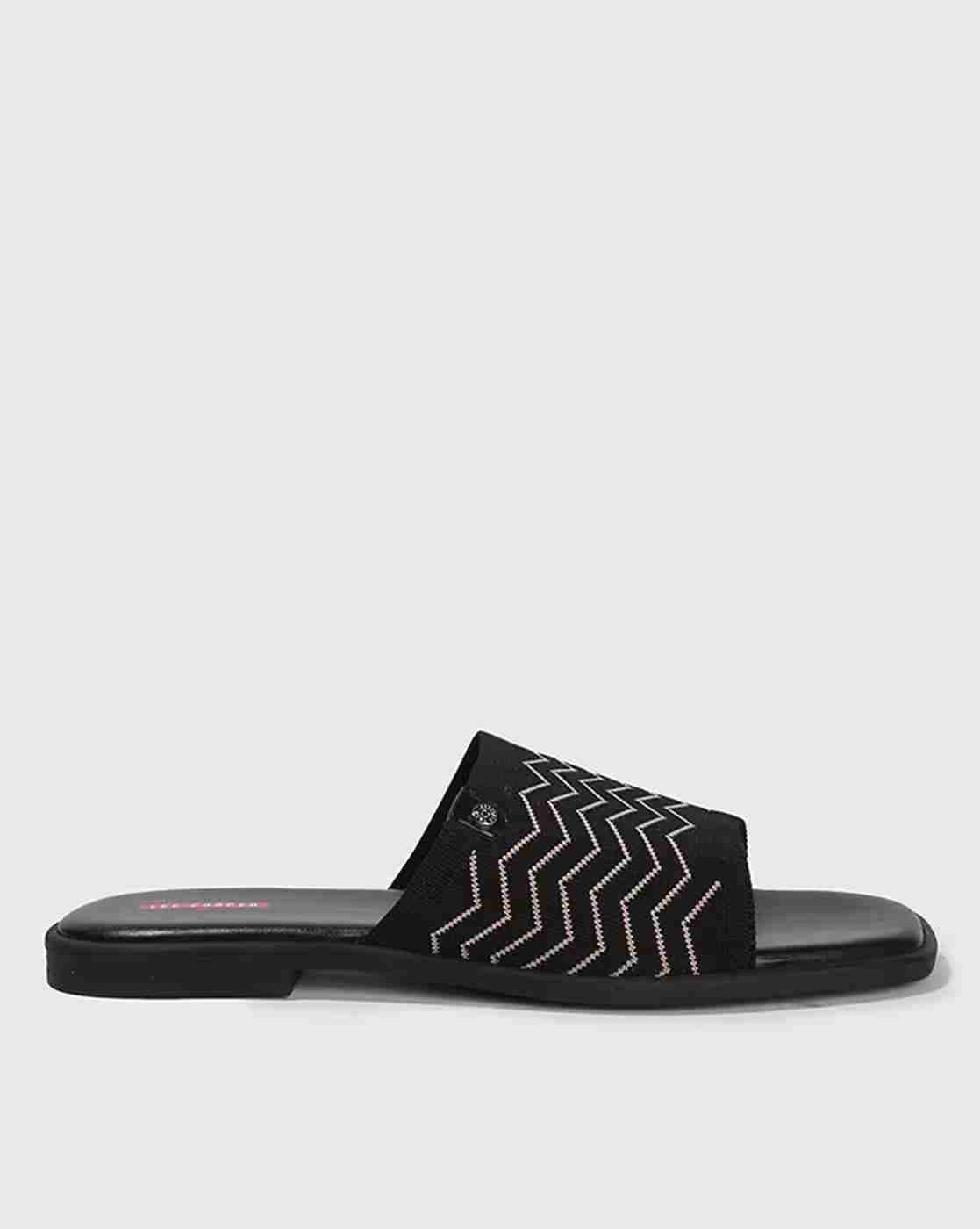 Lee Cooper | Women Square-Toe Slip-On Sandals|1