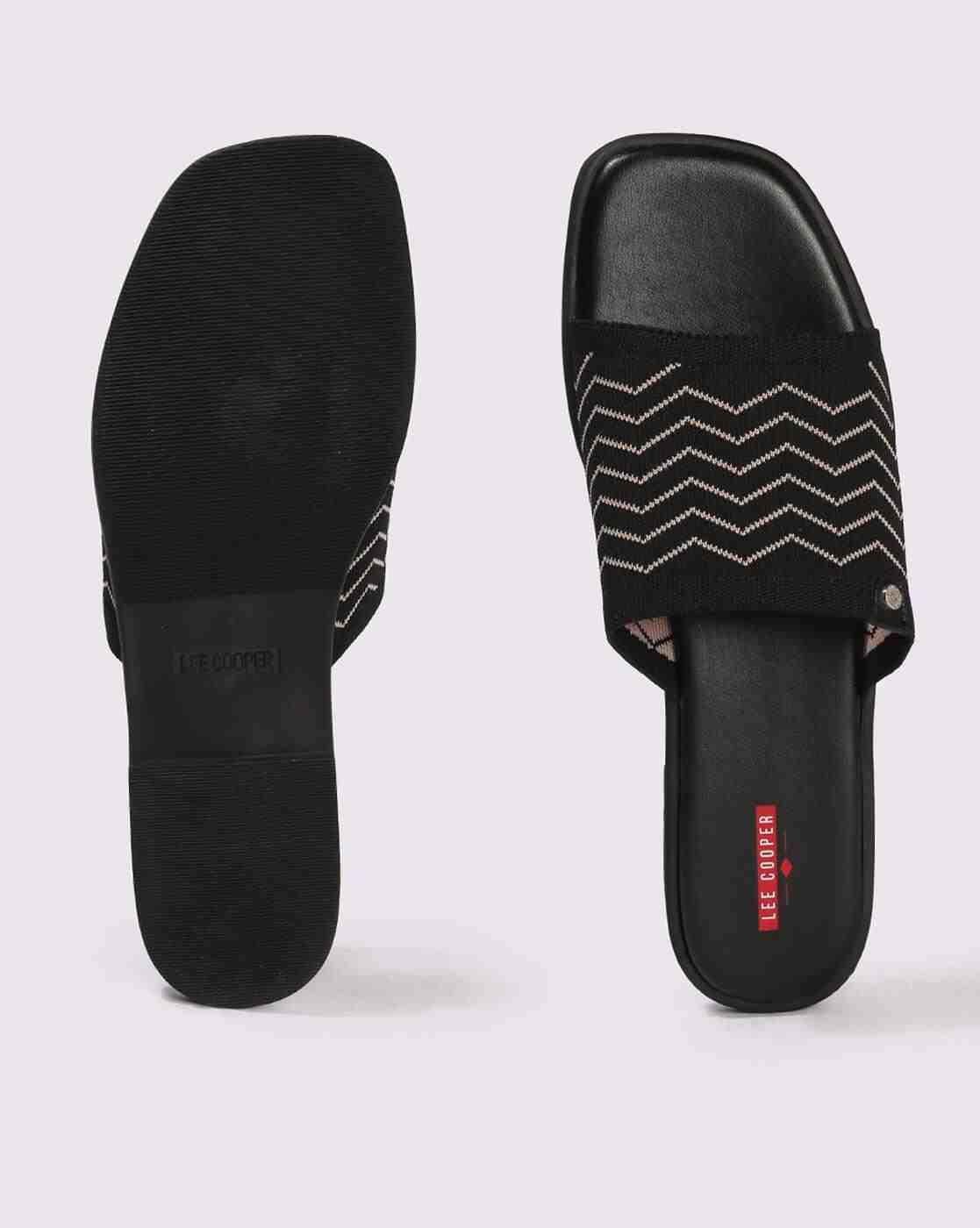 Lee Cooper | Women Square-Toe Slip-On Sandals|2