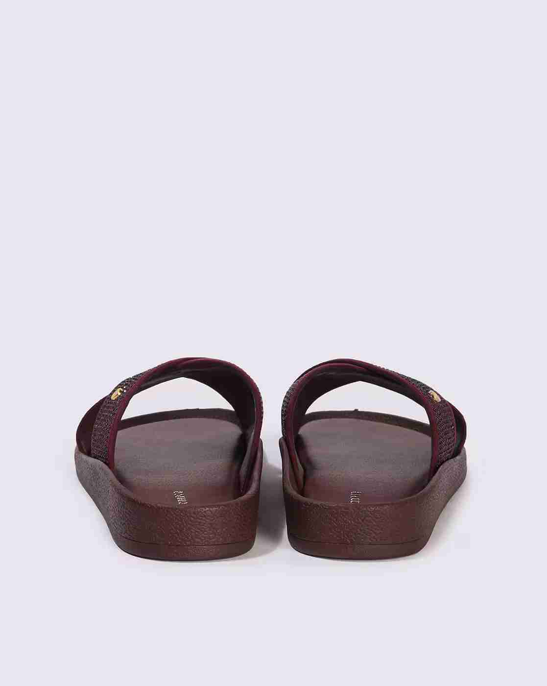 Lee Cooper | Women Embellished Cross-Strap Sandals|3