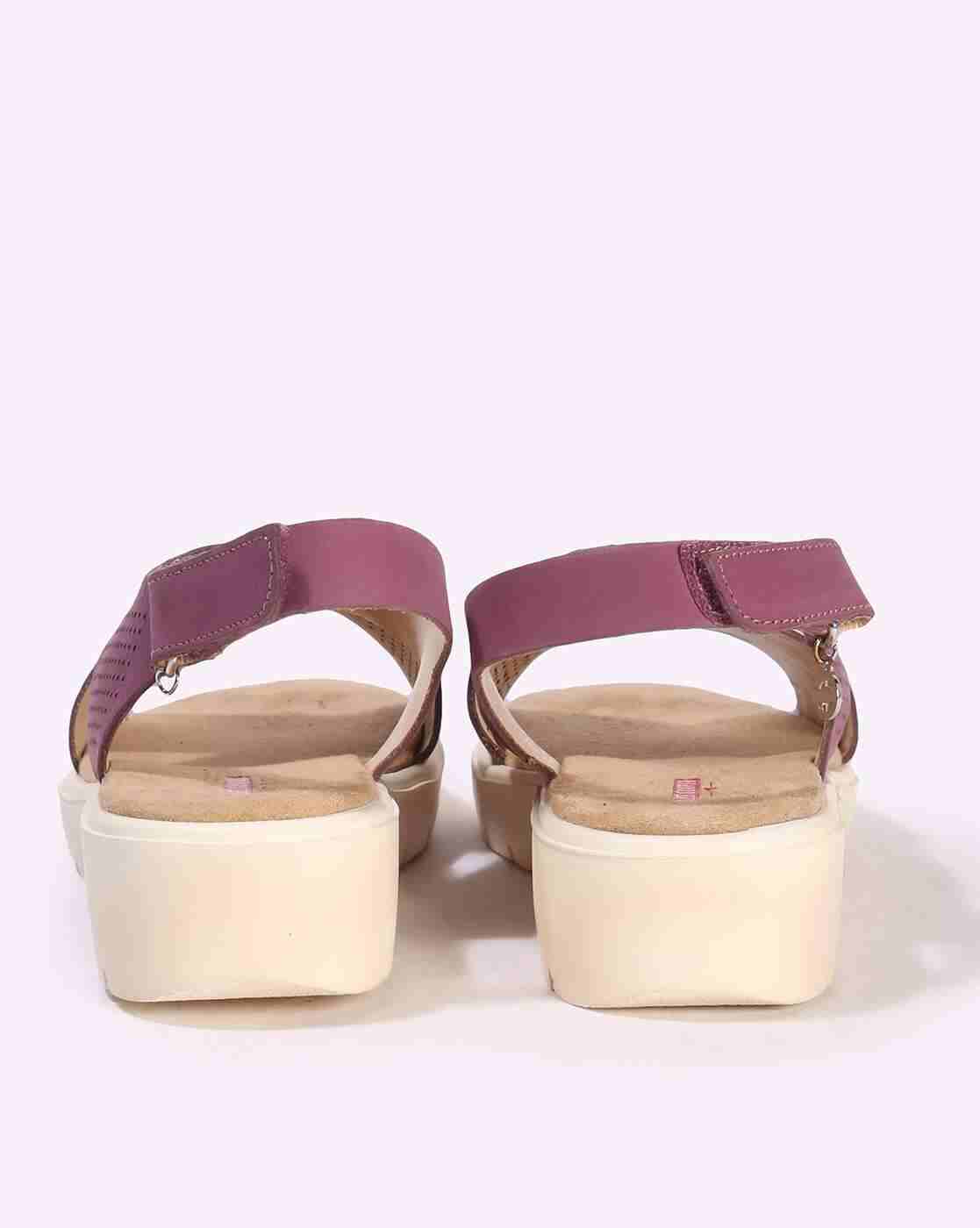 Lee Cooper | Women Open-Toe Wedges with Velcro Fastening|3