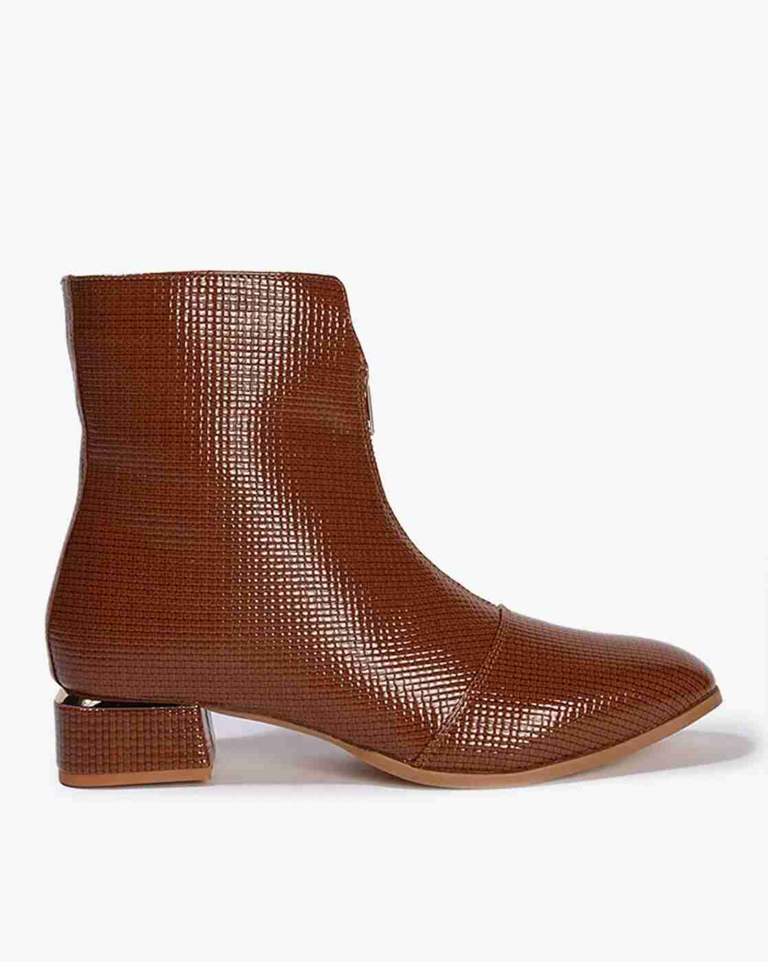 Lee Cooper | Women Ankle-Length Boots with Zip Fastening|0