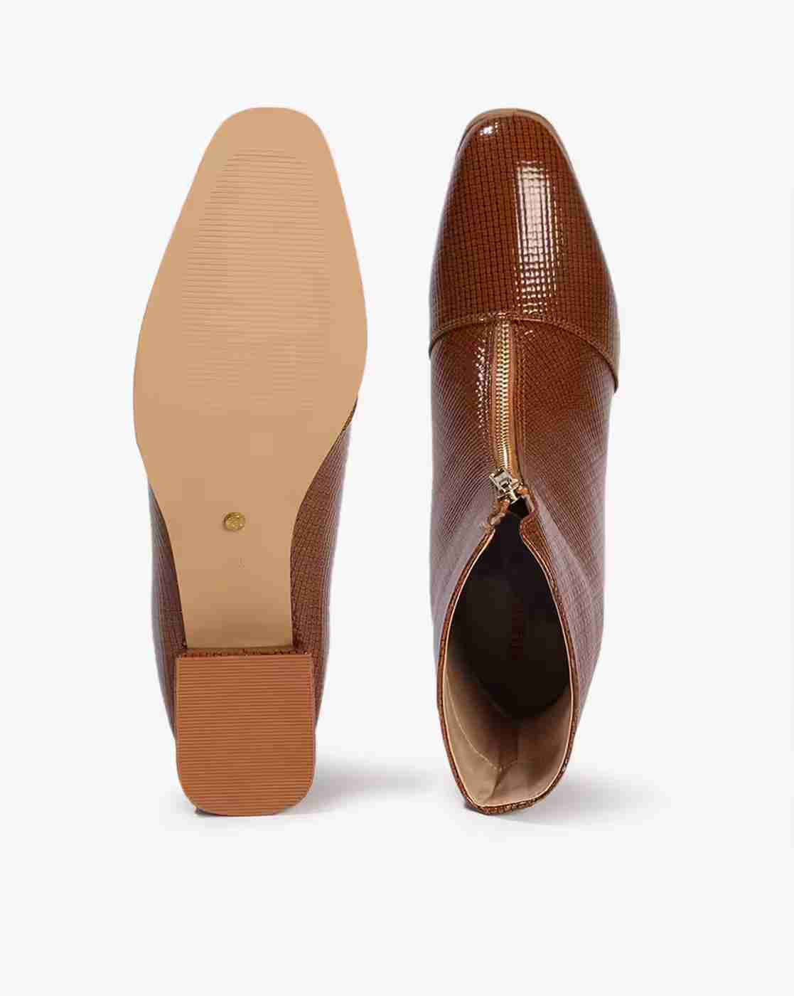 Lee Cooper | Women Ankle-Length Boots with Zip Fastening|2