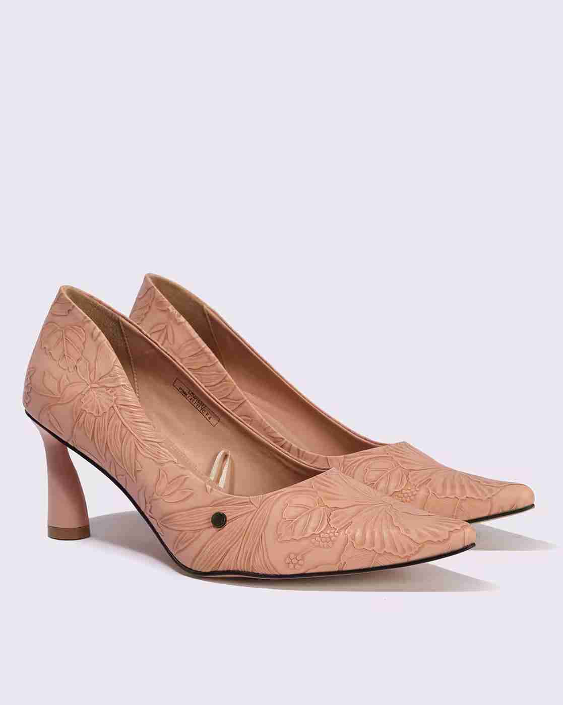 Women Floral Print Pumps