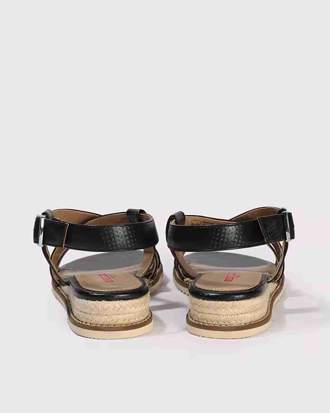 Lee Cooper | Women Multistrap Flat Sandals with Buckle Fastening|3