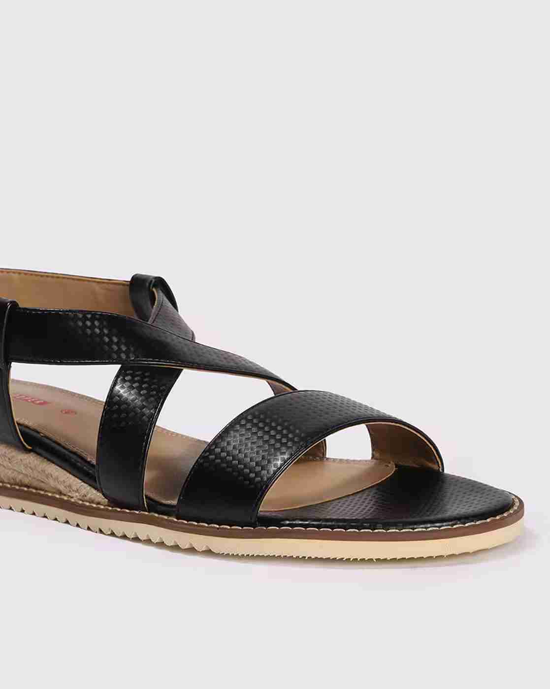 Lee Cooper | Women Multistrap Flat Sandals with Buckle Fastening|4
