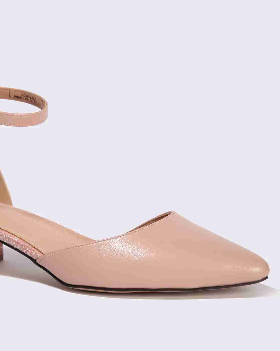 Lee Cooper | Women Block-Heeled Sandals with Ankle Loop Closure|4