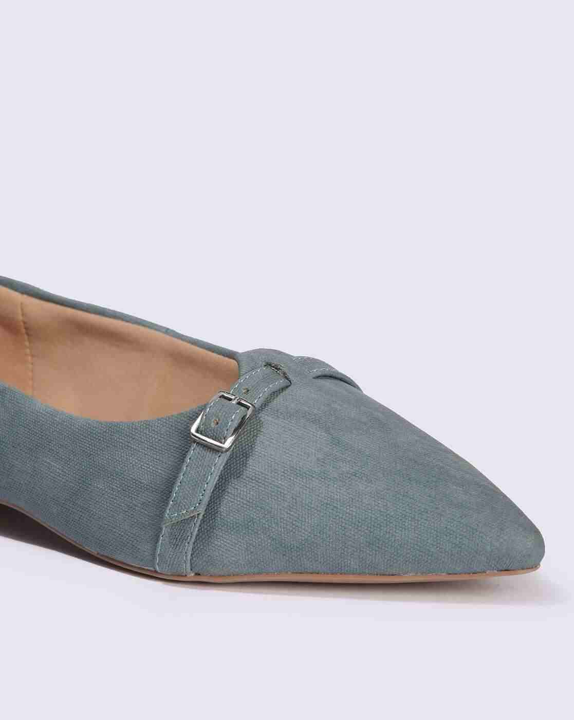 Lee Cooper | Women Pointed Ballerinas with Buckle Accent|4