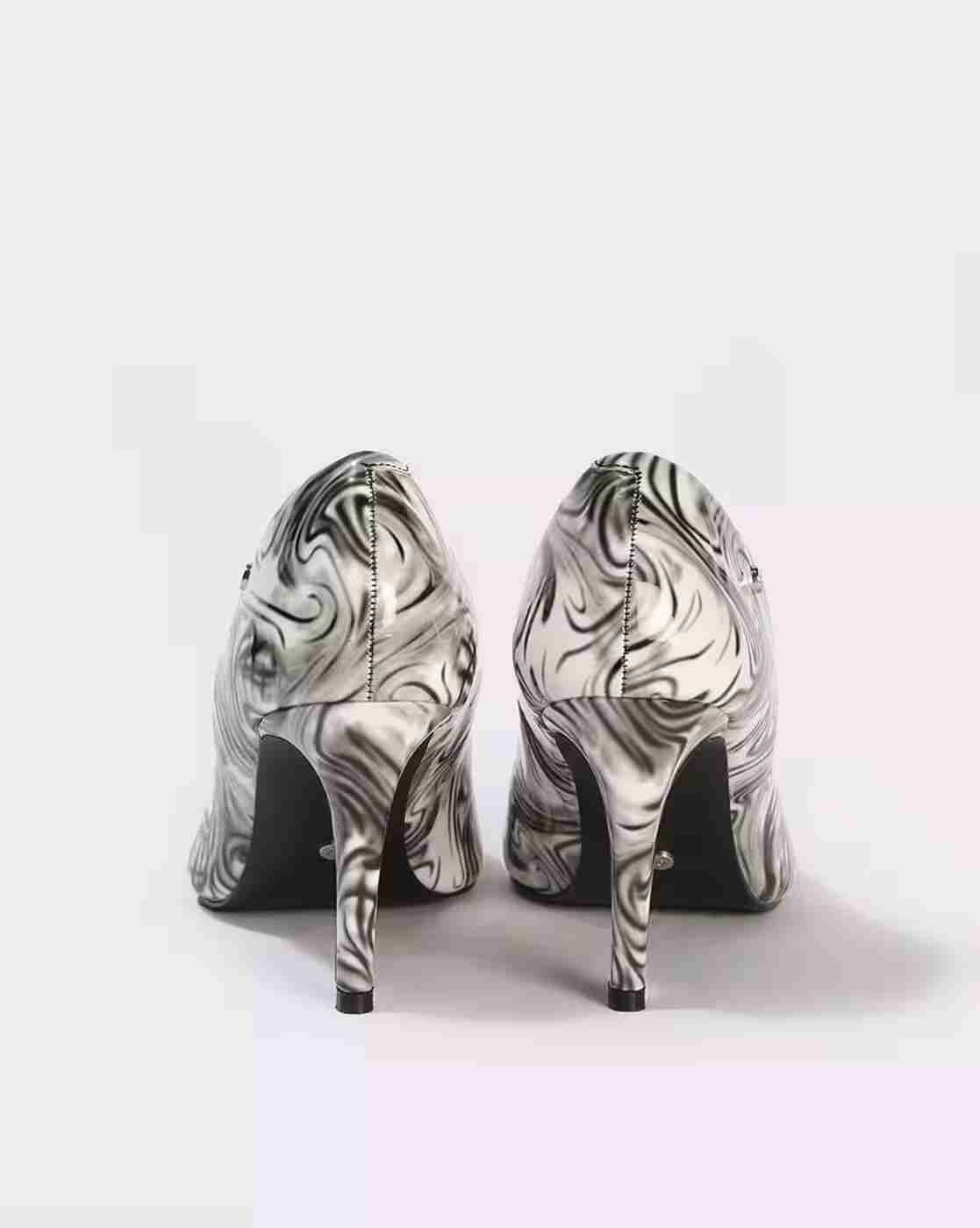 Lee Cooper | Women Printed Pump-Heeled Sandals|2