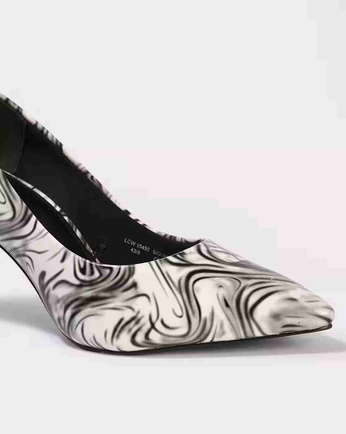Lee Cooper | Women Printed Pump-Heeled Sandals|3