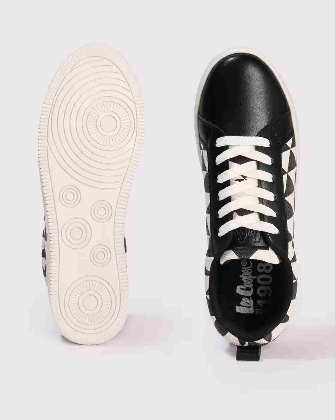 Lee Cooper | Women Geometric Print Lace-Up Casual Shoes|2