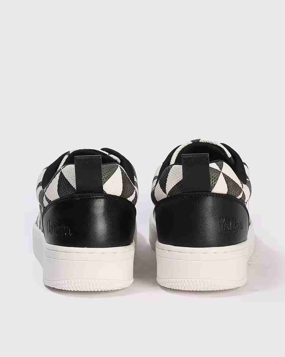Lee Cooper | Women Geometric Print Lace-Up Casual Shoes|3