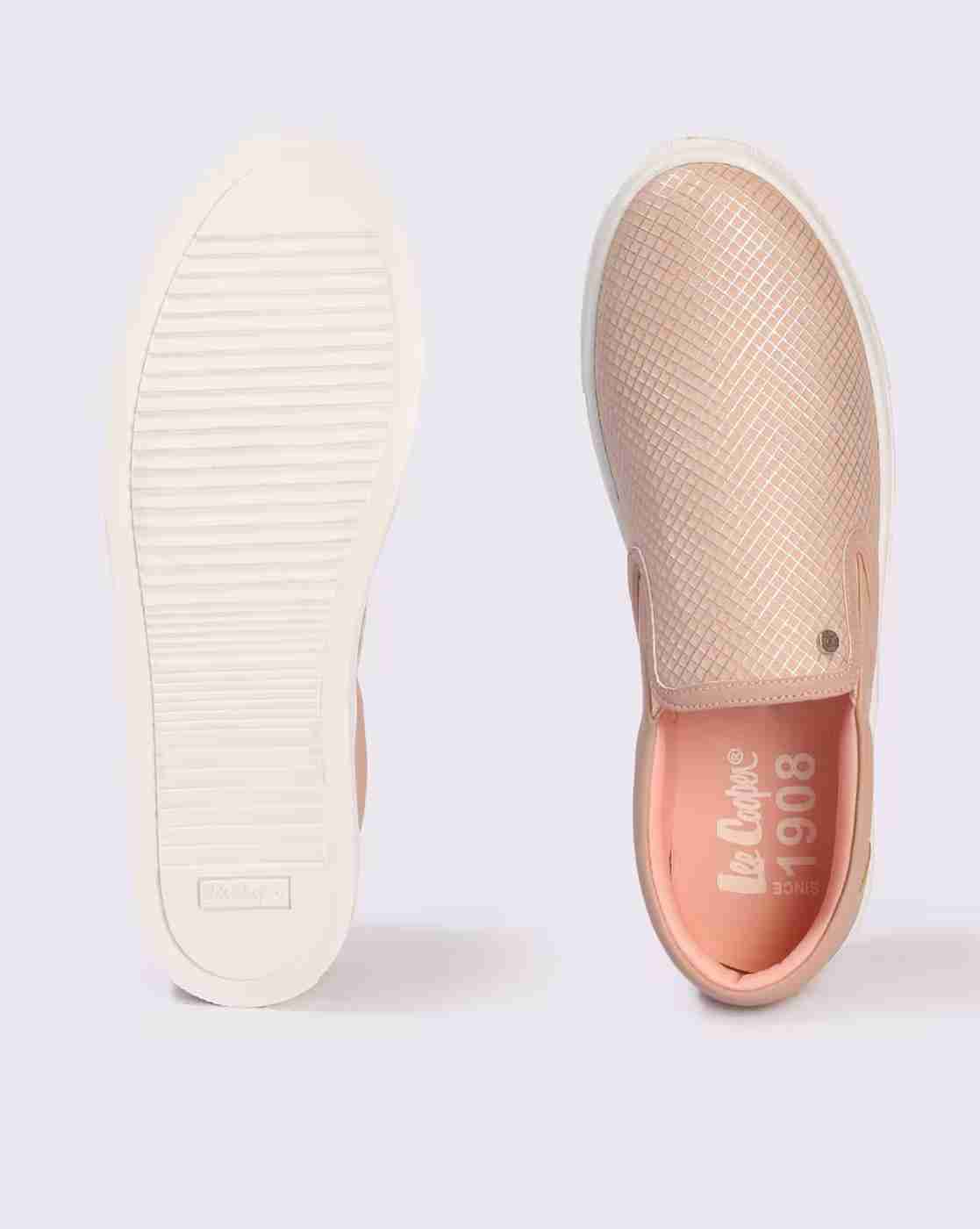 Lee Cooper | Women Geometric Pattern Slip-On Shoes|2