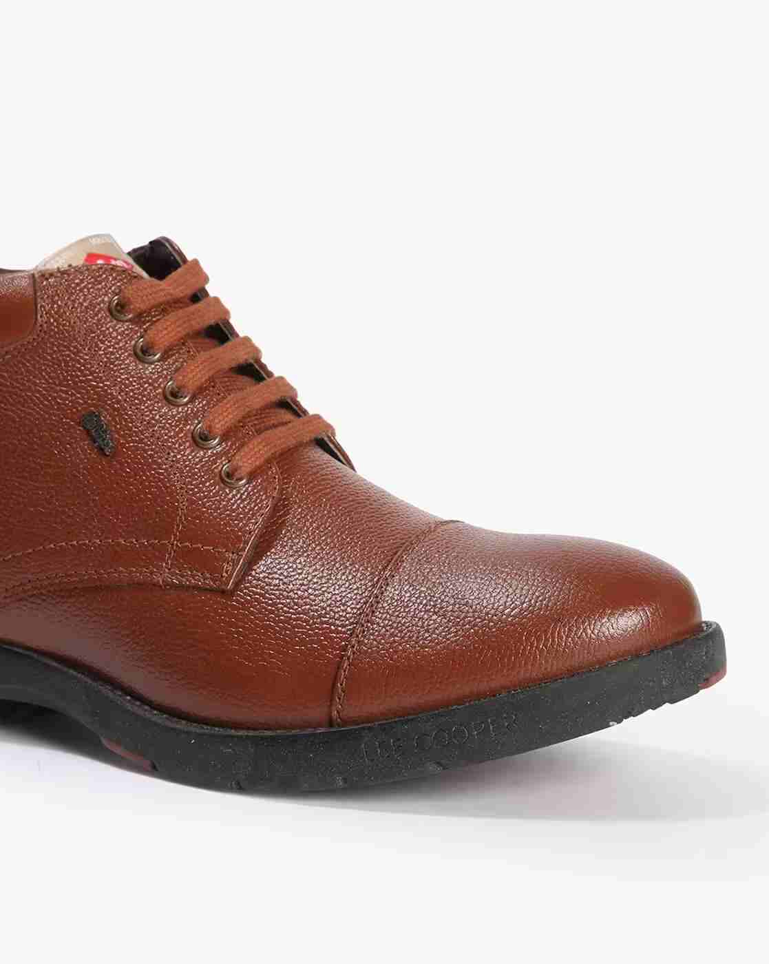 Lee Cooper | Men Mid-Top Lace-Up Shoes|4
