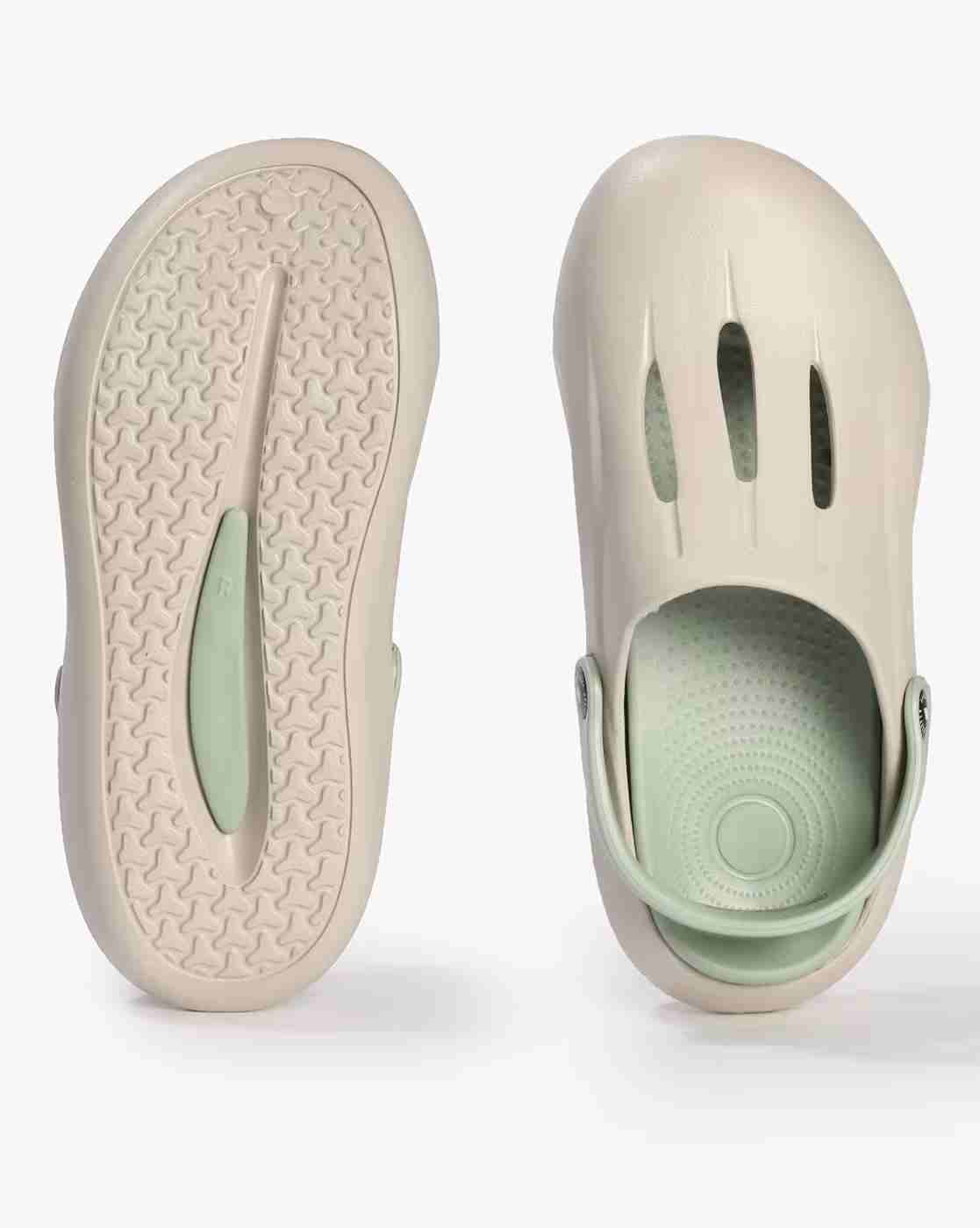 Lee Cooper | Men Laser Cut Clogs with Contrast Footbed|2