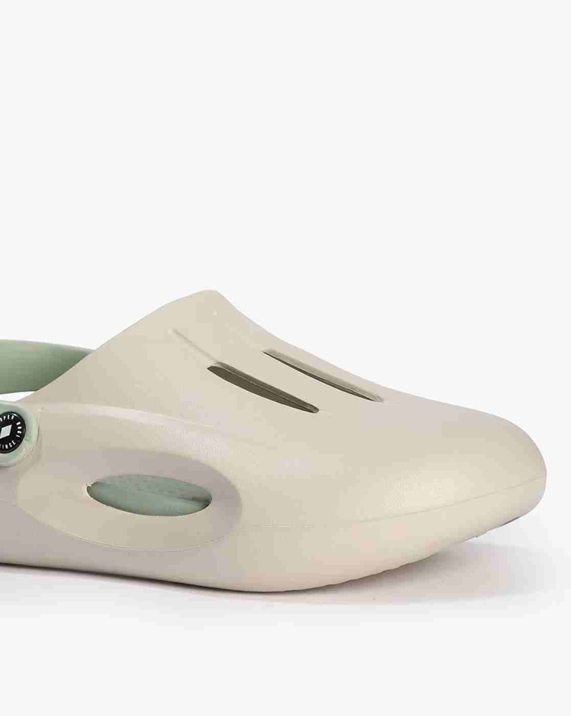 Lee Cooper | Men Laser Cut Clogs with Contrast Footbed|4