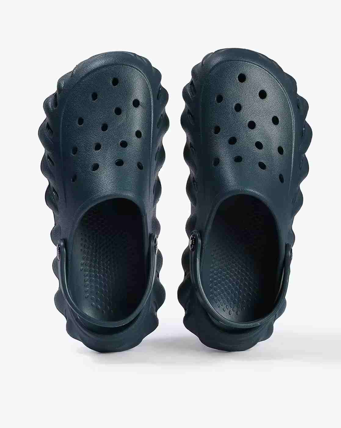 Men Perforated Slingback Clogs