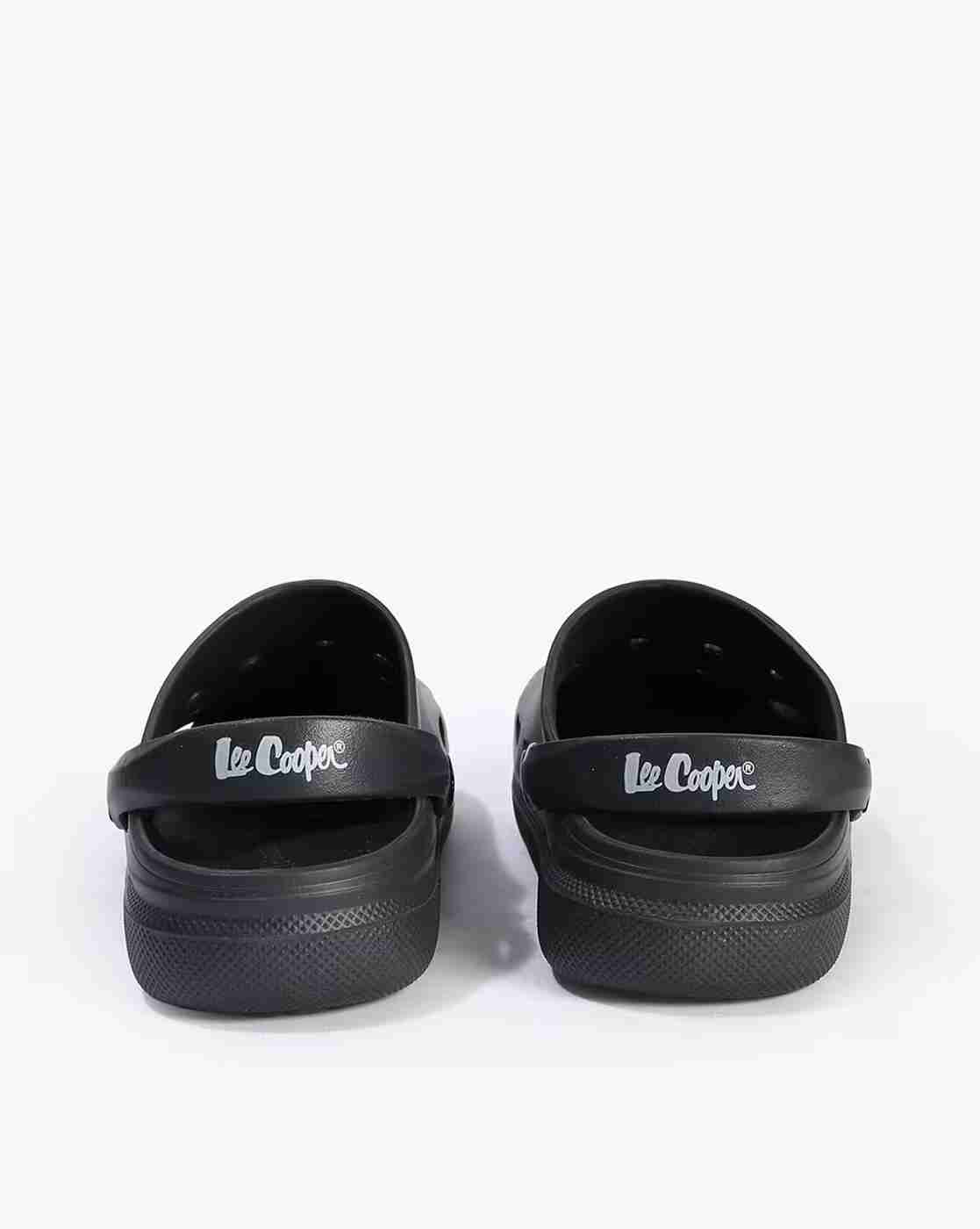 Lee Cooper | Men Perforated Slingback Clogs|4