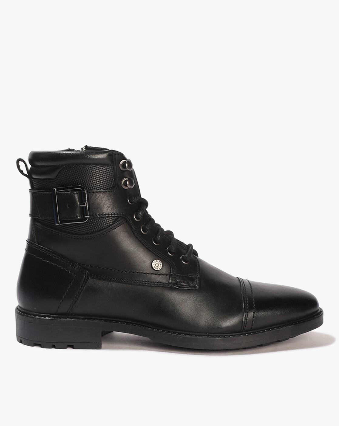 Lee Cooper | Men Lace-Up Ankle-Length Boots|0